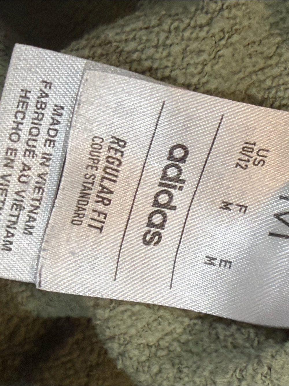 adidas Kids Olive Green Jogger Pants with White Three Stripes M - Picture 7 of 7
